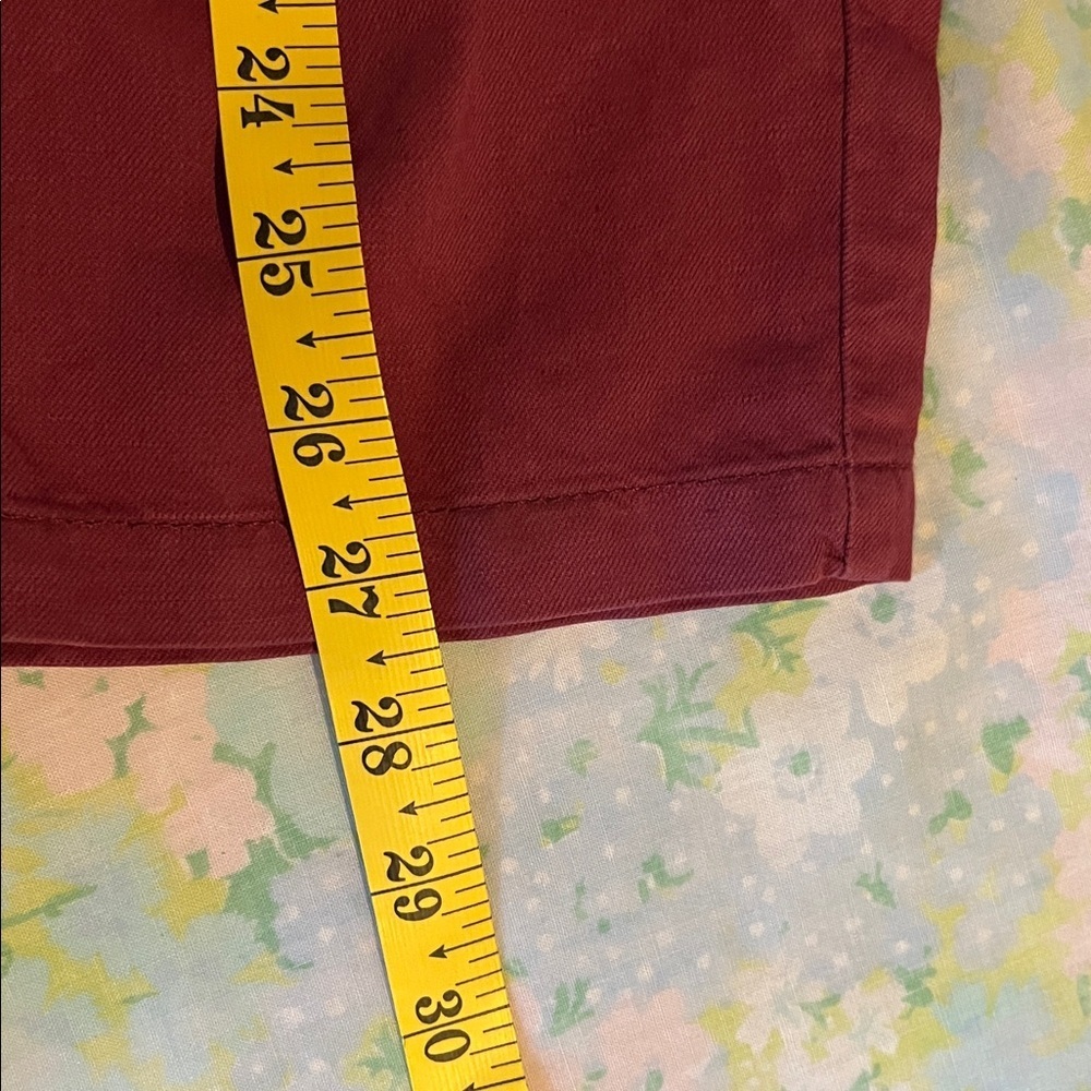 Outerknown | Burgundy S.E.A.‎ Long Sleeve Organic Cotton Jumpsuit Size Small - Picture 10 of 11